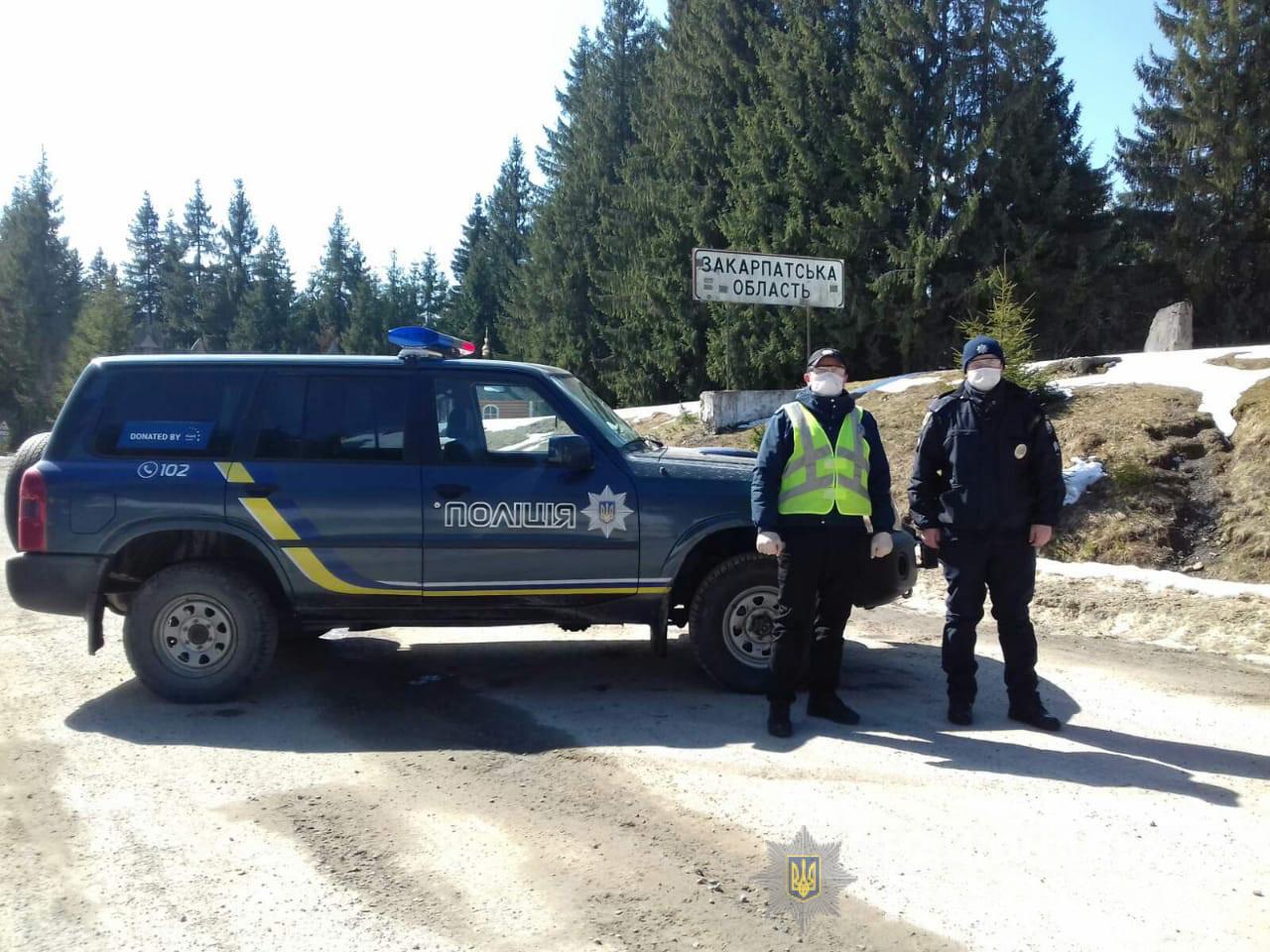 ellenörzőpont ukrán rendőrség hágó megyehatár