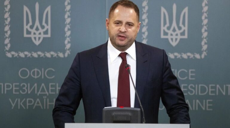 Andrij Jermak, az ukrán Elnöki Hivatal vezetője